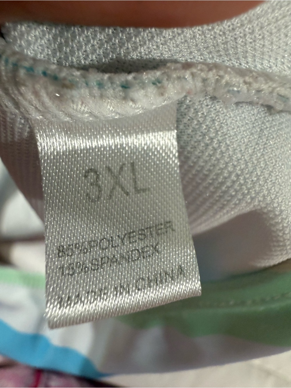 SHEIN Multicolor Striped Bandeau Bikini Set - Picture 3 of 3